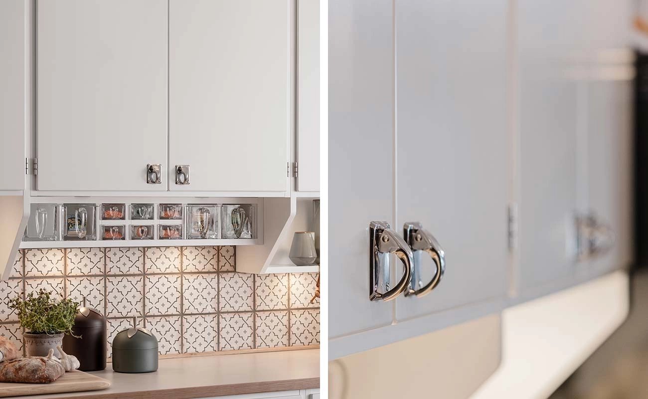 Köksluckor med beslag