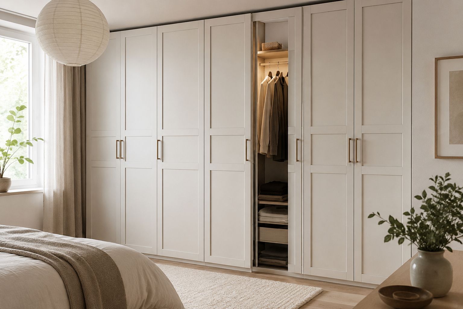 Hvorfor velge nye pax dører i stedet for ny garderobe?